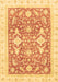 Machine Washable Oriental Brown Traditional Rug, wshabs3462brn