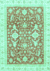 Oriental Turquoise Traditional Rug, abs3462turq