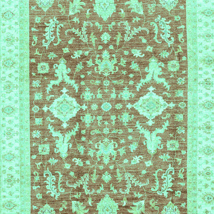 Oriental Turquoise Traditional Rug, abs3462turq