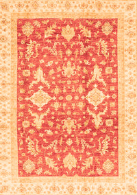 Oriental Orange Traditional Rug, abs3462org