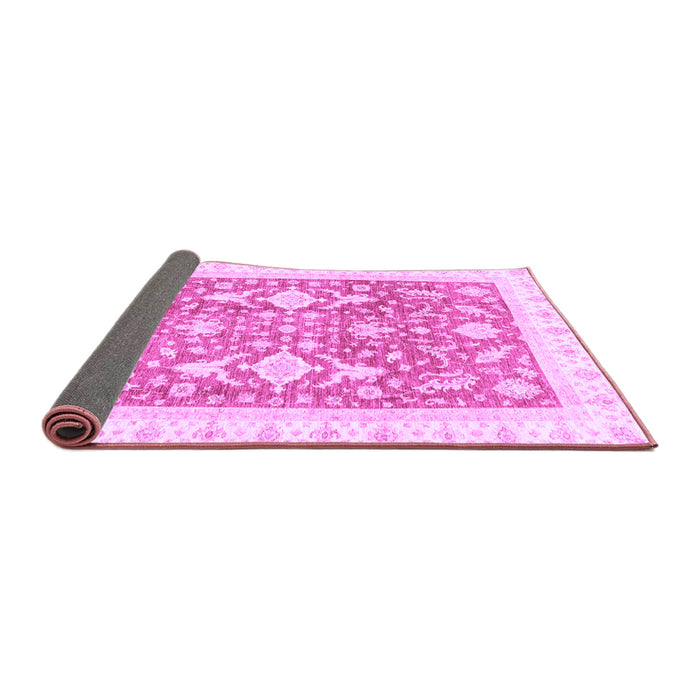 Sideview of Oriental Purple Traditional Rug, abs3462pur
