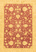 Machine Washable Oriental Brown Traditional Rug, wshabs3463brn