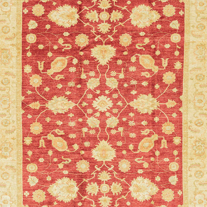 Abstract Orange Red Oriental Rug, abs3463