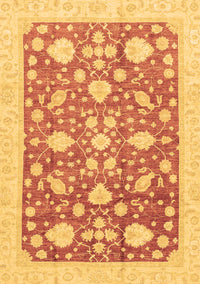 Oriental Brown Traditional Rug, abs3463brn