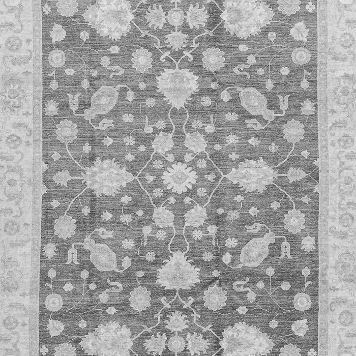 Machine Washable Oriental Gray Traditional Rug, wshabs3463gry