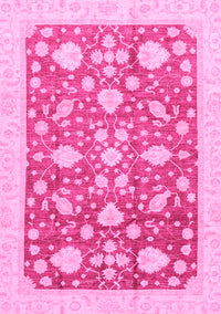 Oriental Pink Traditional Rug, abs3463pnk