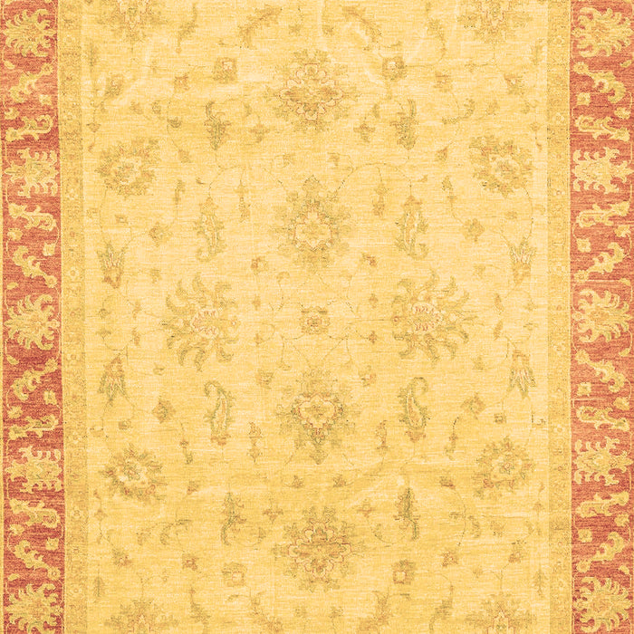 Abstract Brown Modern Rug, abs3464brn