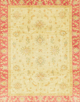 Abstract Orange Modern Rug, abs3464