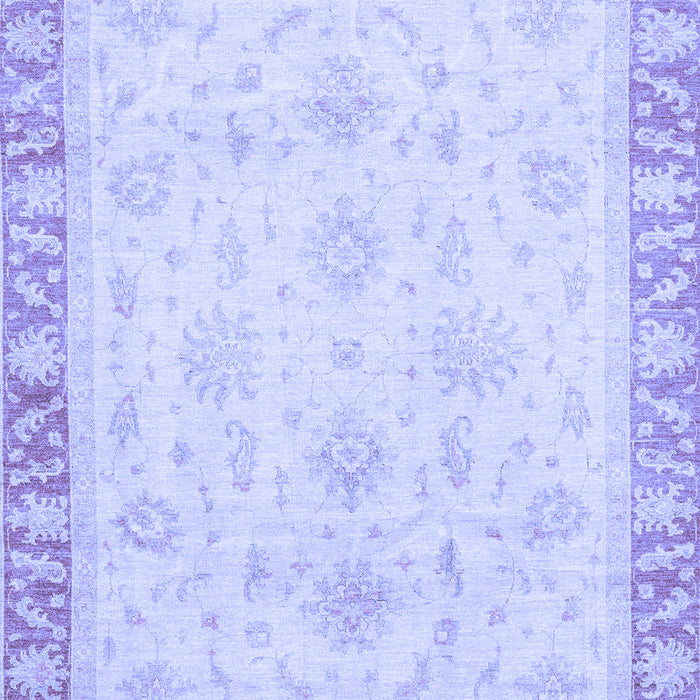 Machine Washable Abstract Blue Modern Rug, wshabs3464blu