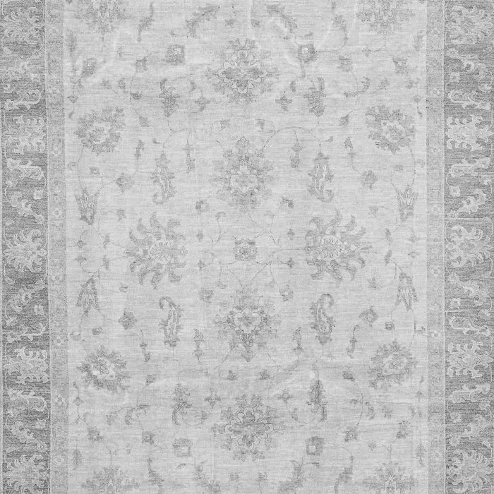 Machine Washable Abstract Gray Modern Rug, wshabs3464gry