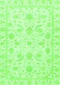 Oriental Green Traditional Rug, abs3465grn