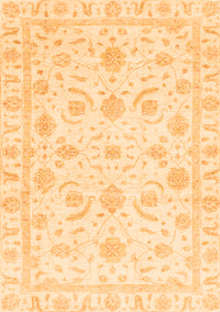 Oriental Orange Traditional Rug, abs3465org