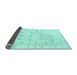 Sideview of Oriental Light Blue Traditional Rug, abs3465lblu