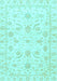 Oriental Light Blue Traditional Rug, abs3465lblu