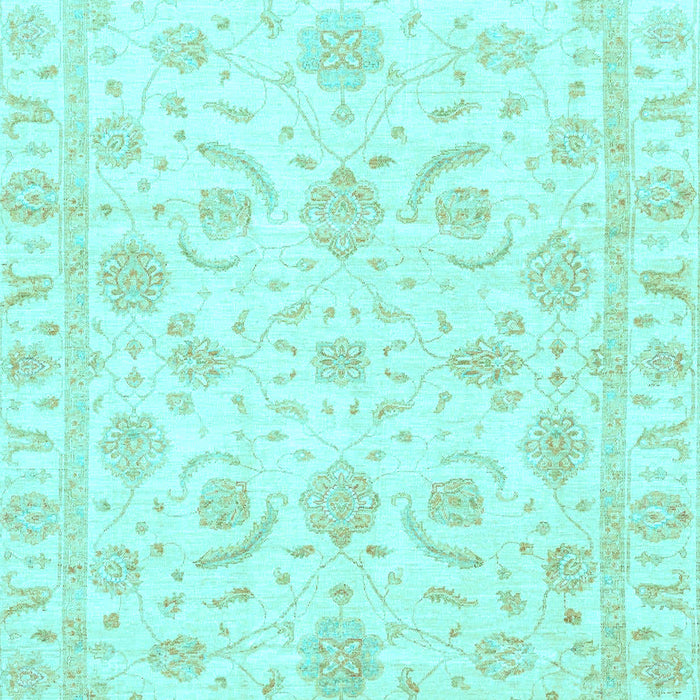 Oriental Light Blue Traditional Rug, abs3465lblu
