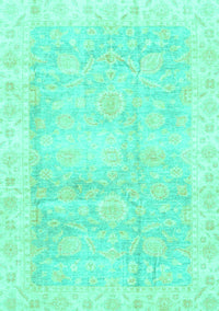 Oriental Turquoise Traditional Rug, abs3466turq