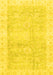 Machine Washable Oriental Yellow Traditional Rug, wshabs3466yw