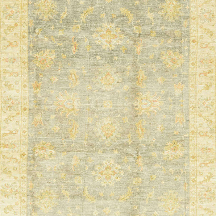 Machine Washable Abstract Sun Yellow Rug, wshabs3467