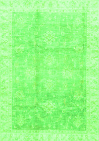 Oriental Green Traditional Rug, abs3467grn