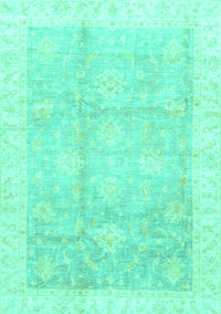 Oriental Turquoise Traditional Rug, abs3467turq