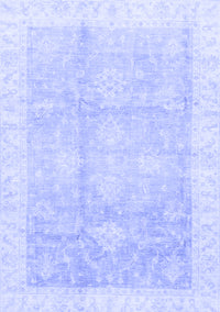 Oriental Blue Traditional Rug, abs3467blu