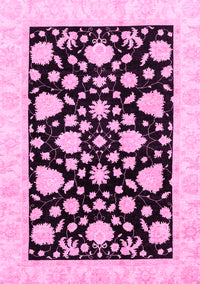 Oriental Pink Traditional Rug, abs3468pnk