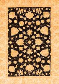 Oriental Orange Traditional Rug, abs3468org