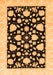 Oriental Orange Traditional Rug, abs3468org
