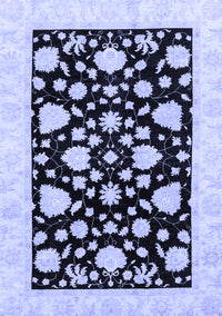 Oriental Blue Traditional Rug, abs3468blu