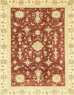 Abstract Mustard Yellow Modern Rug, abs3469