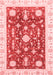 Abstract Red Modern Area Rugs