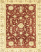 Machine Washable Abstract Mustard Yellow Rug, wshabs3469