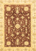 Machine Washable Abstract Brown Modern Rug, wshabs3469brn