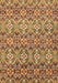 Abstract Brown Modern Rug, abs346brn