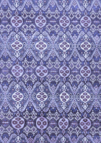 Abstract Blue Modern Rug, abs346blu