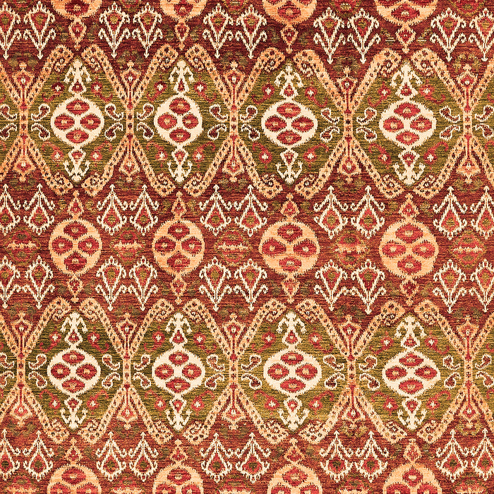 Machine Washable Abstract Orange Modern Area Rugs, wshabs346org