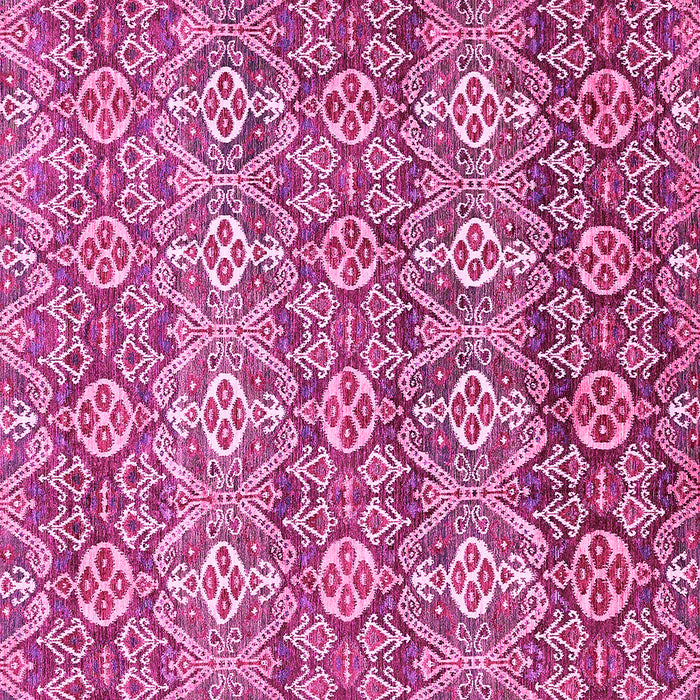 Square Abstract Pink Modern Rug, abs346pnk