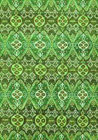 Abstract Green Modern Rug, abs346grn