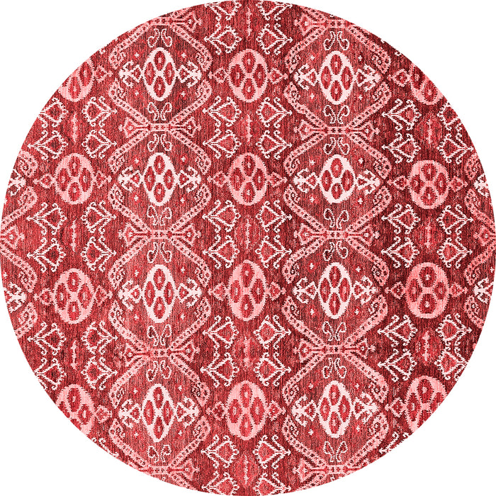Abstract Red Modern Rug, abs346red