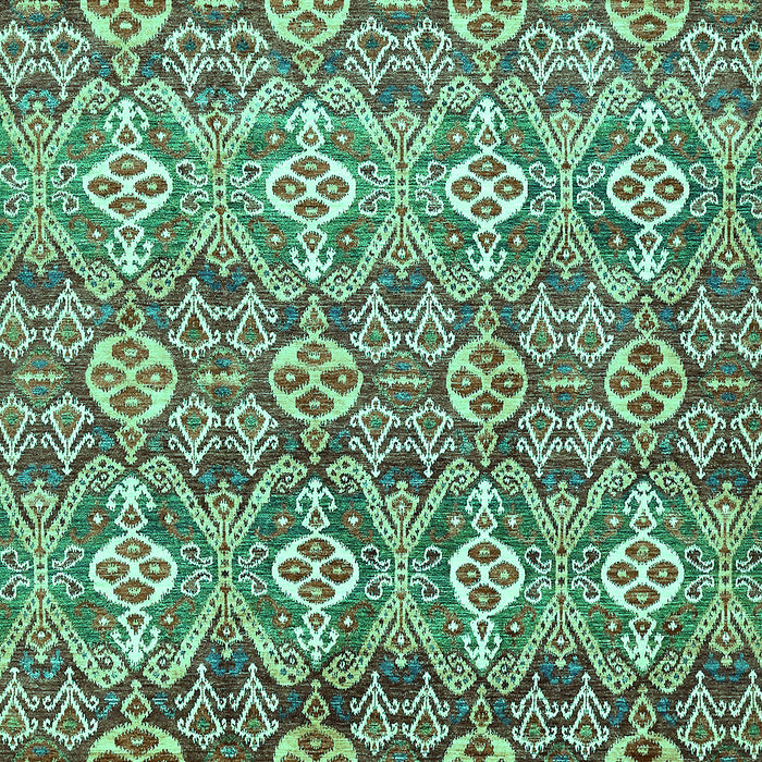 Abstract Turquoise Modern Rug, abs346turq