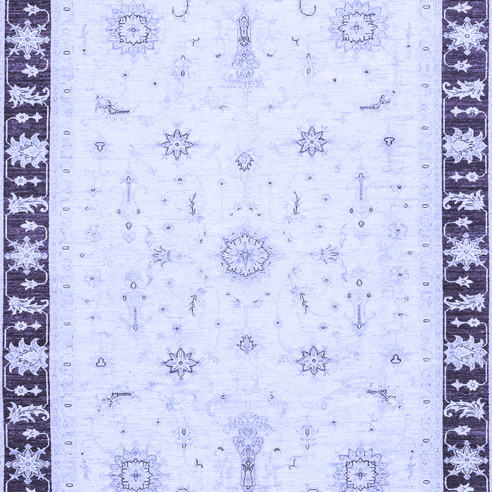 Machine Washable Abstract Blue Modern Rug, wshabs3470blu