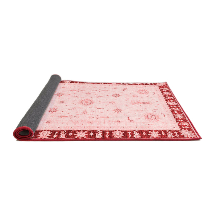 Abstract Red Modern Area Rugs