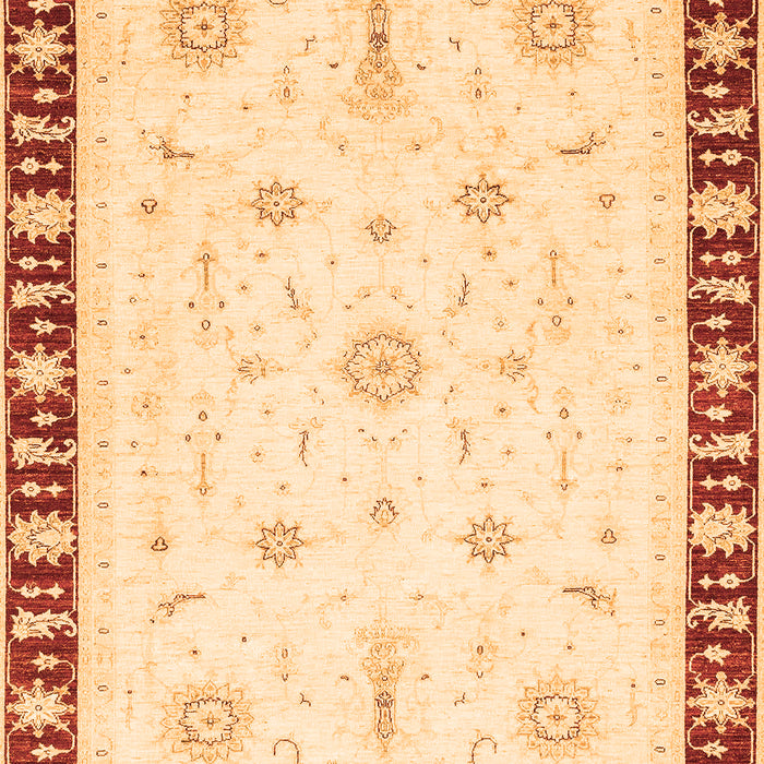 Abstract Orange Modern Rug, abs3470org
