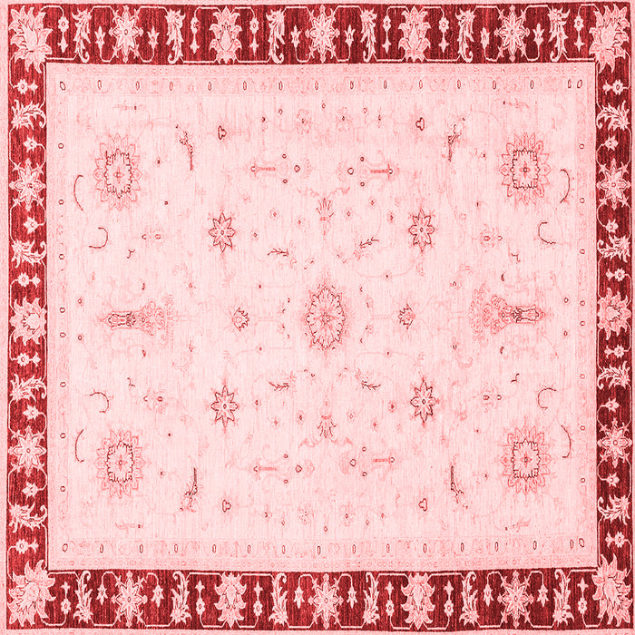Abstract Red Modern Rug, abs3470red
