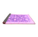 Sideview of Oriental Purple Traditional Rug, abs3471pur