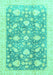 Oriental Turquoise Traditional Rug, abs3471turq