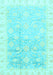 Oriental Light Blue Traditional Rug, abs3472lblu