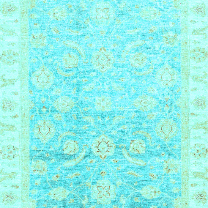 Oriental Light Blue Traditional Rug, abs3472lblu