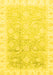 Oriental Yellow Traditional Rug, abs3472yw