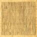 Square Abstract Brown Modern Rug, abs3473brn